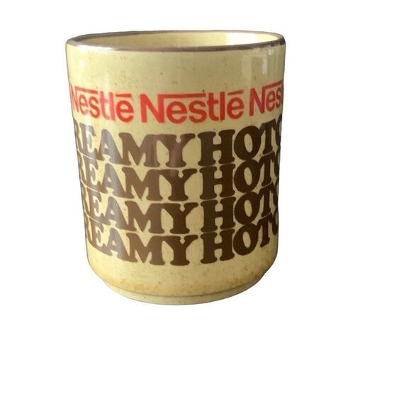 Vintage Nestle Rich N‘ Creamy Hot Cocoa Mug 8oz Made in Japan Classic Style - Picture 4 of 11